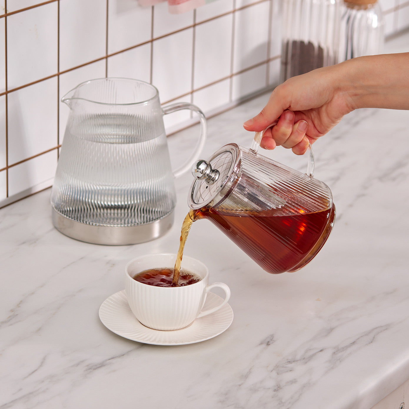 Keops Glass Teapot XL