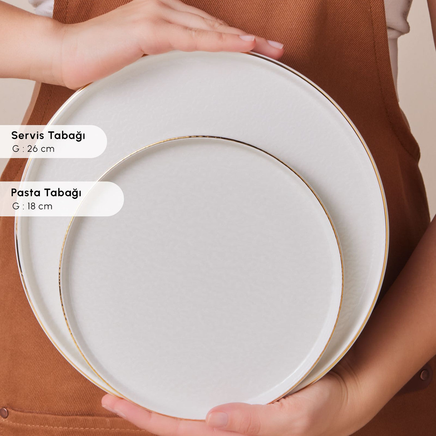 Karaca Soft 8 Piece Dinner Set for 2 People