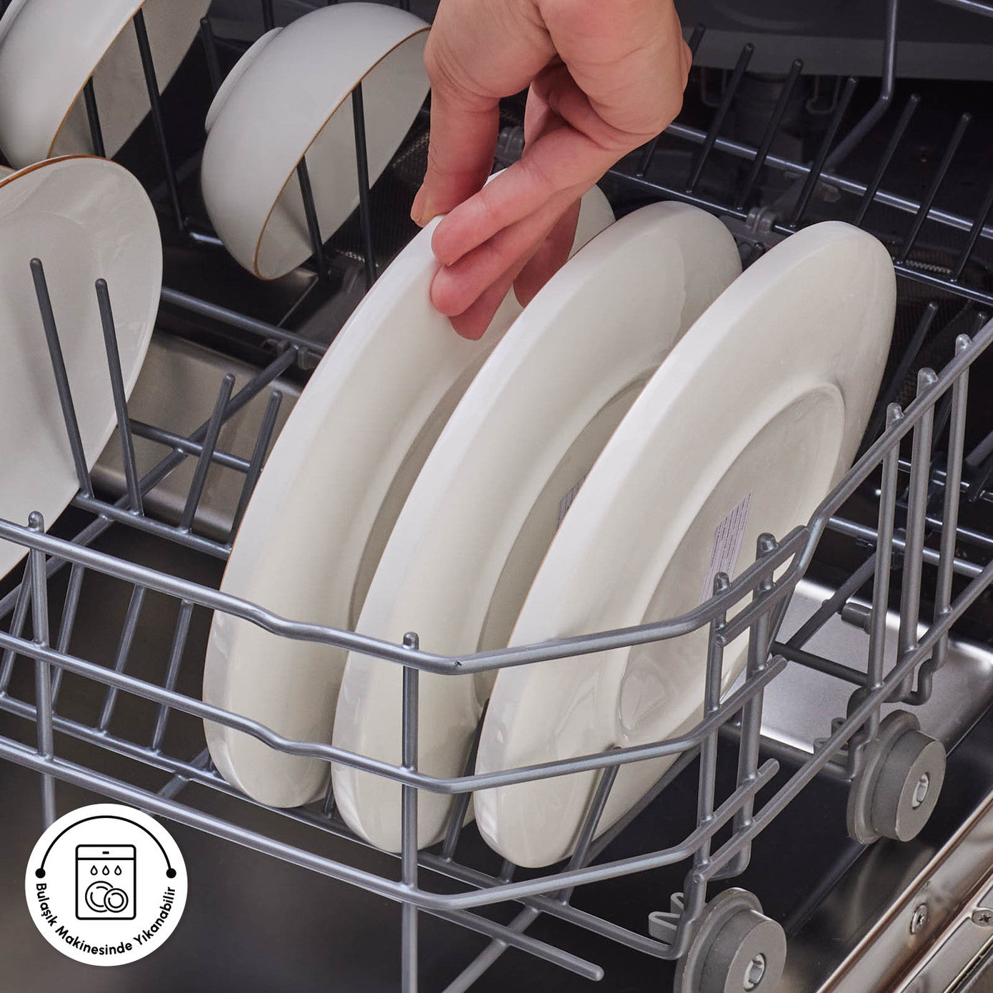 Forever Bone Fika 22 Piece 6 Person Breakfast Set Gold