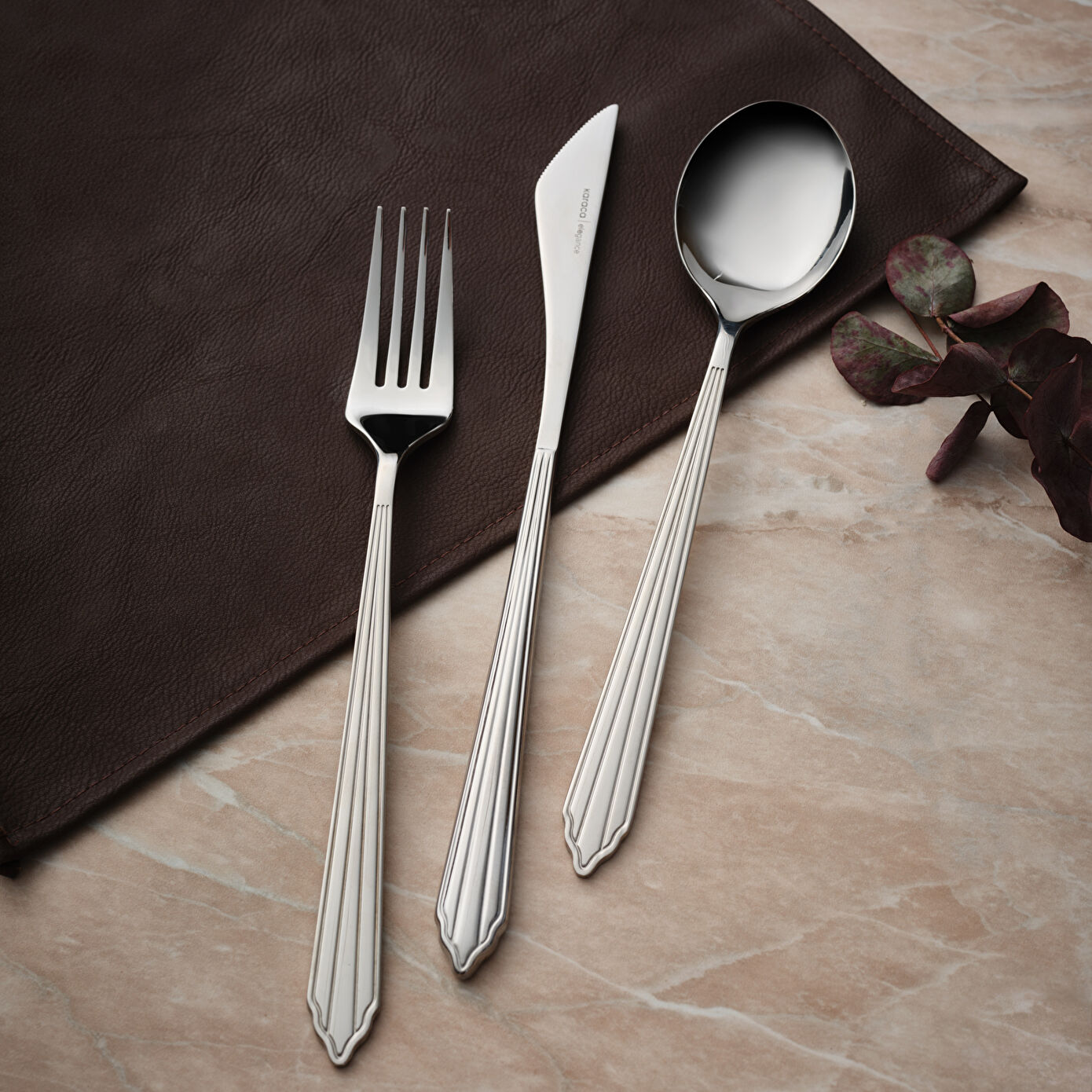 Karaca Rebellion 84 Piece Cutlery Set for 12 People