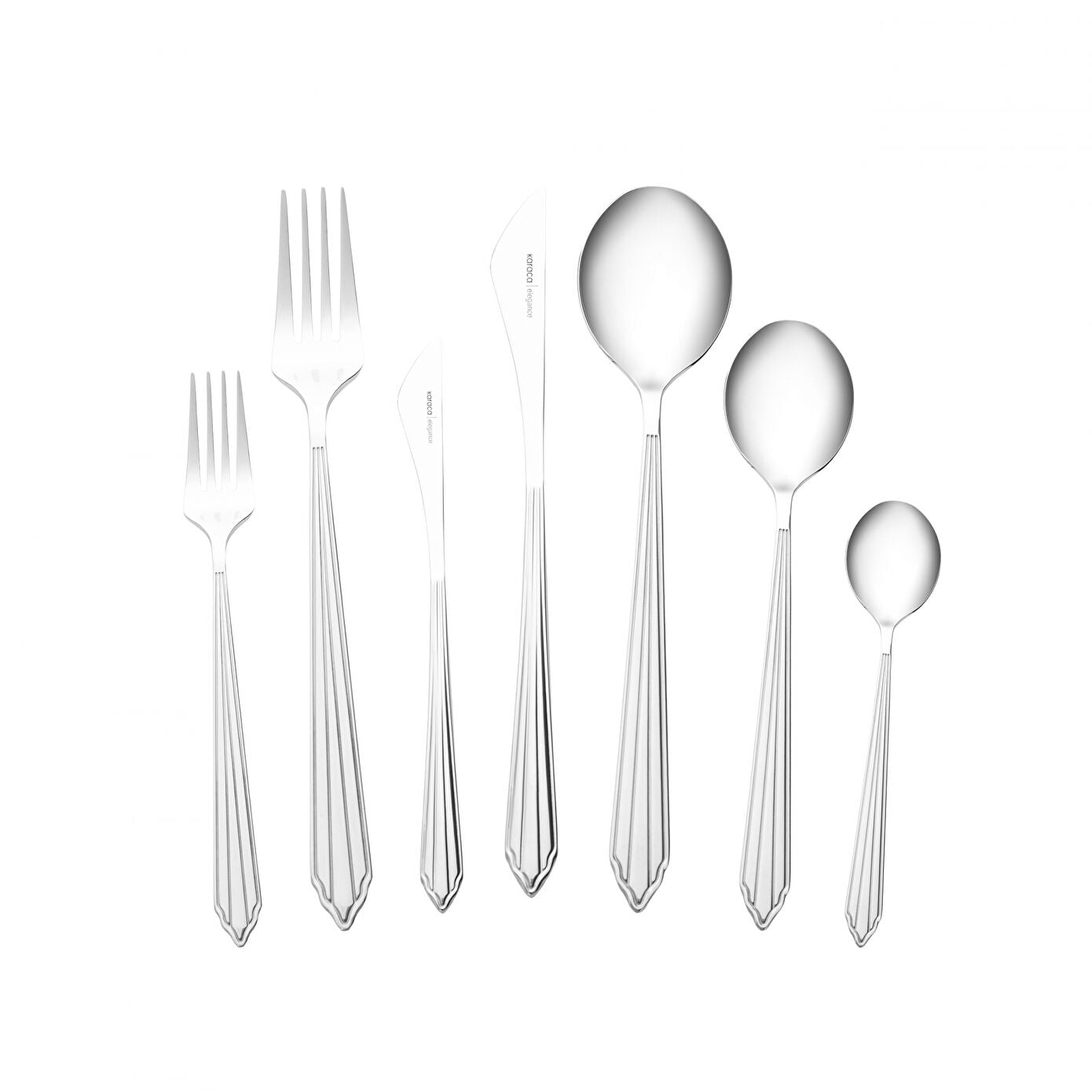 Karaca Rebellion 84 Piece Cutlery Set for 12 People
