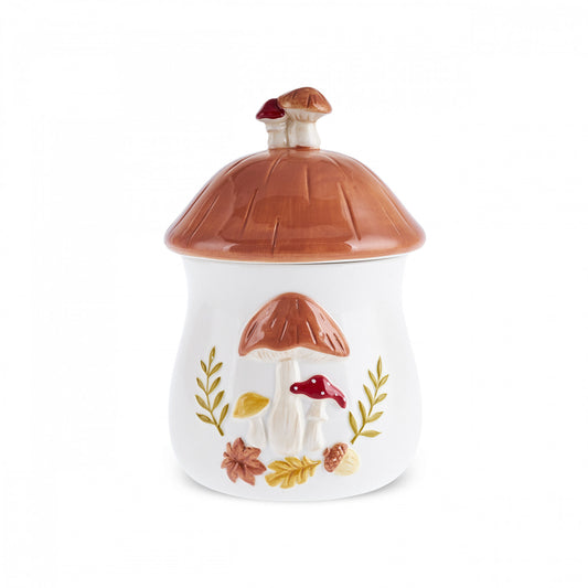 Cozy Mushroom Storage Container Cinnamon 520 ml