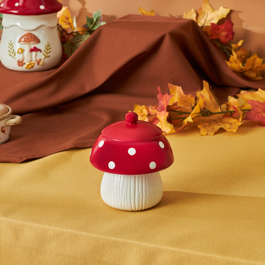 Cozy Mushroom Storage Container Red 520 ml