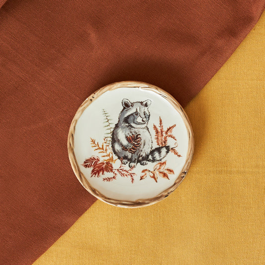 Cozy Raccoon Coaster