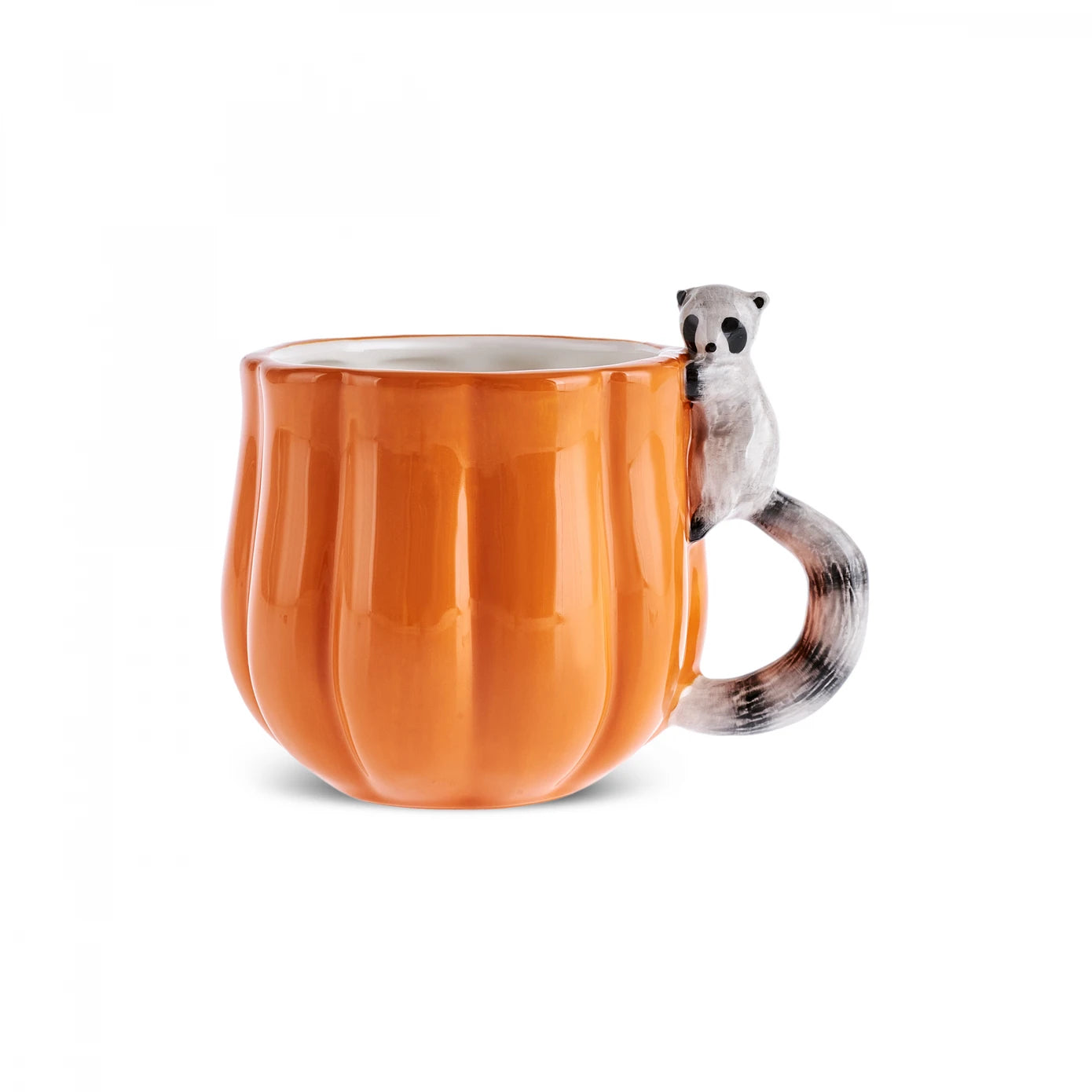 Cozy Pumpkin Raccoon Mug 320 ml