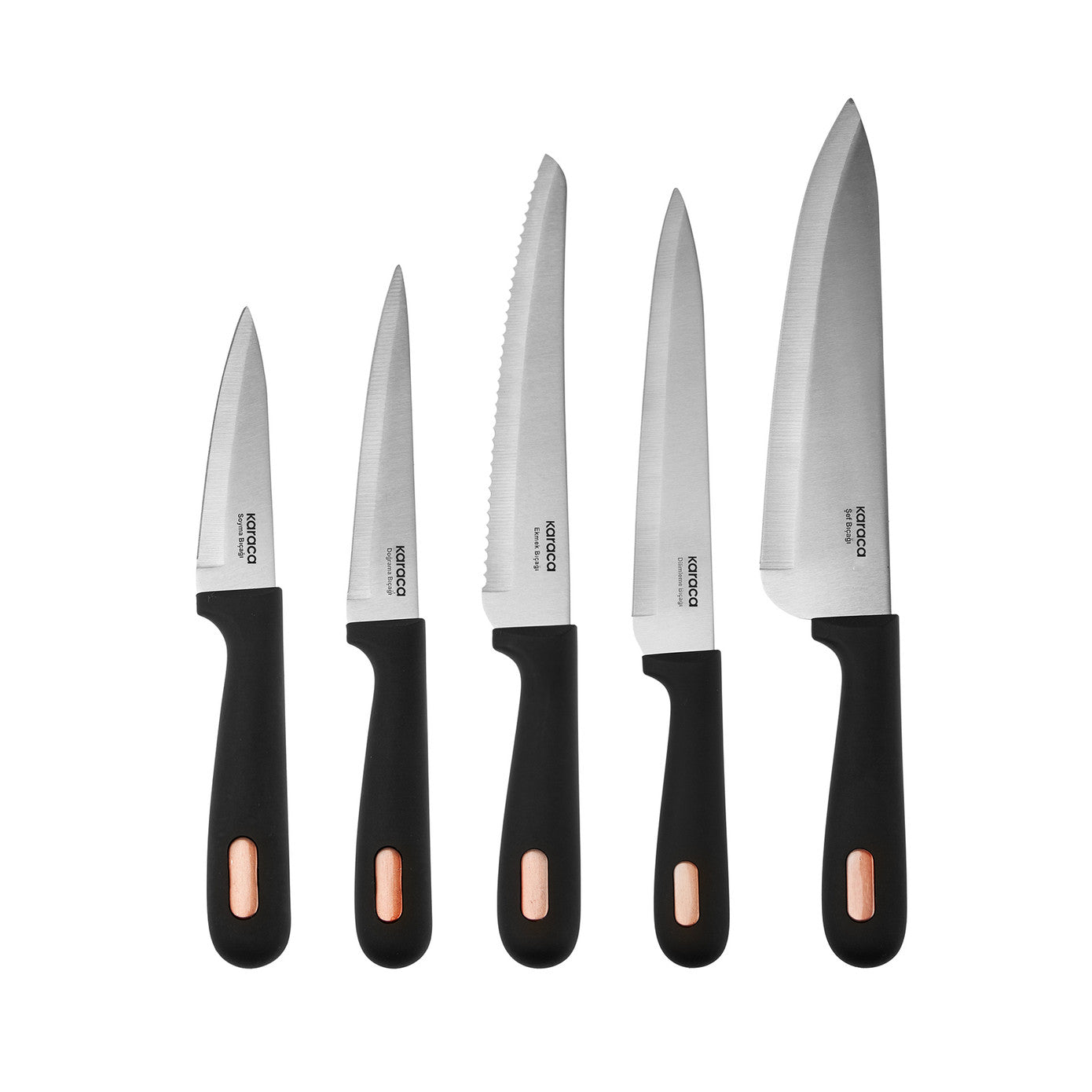 Karaca Overcut 6 Piece Knife Set