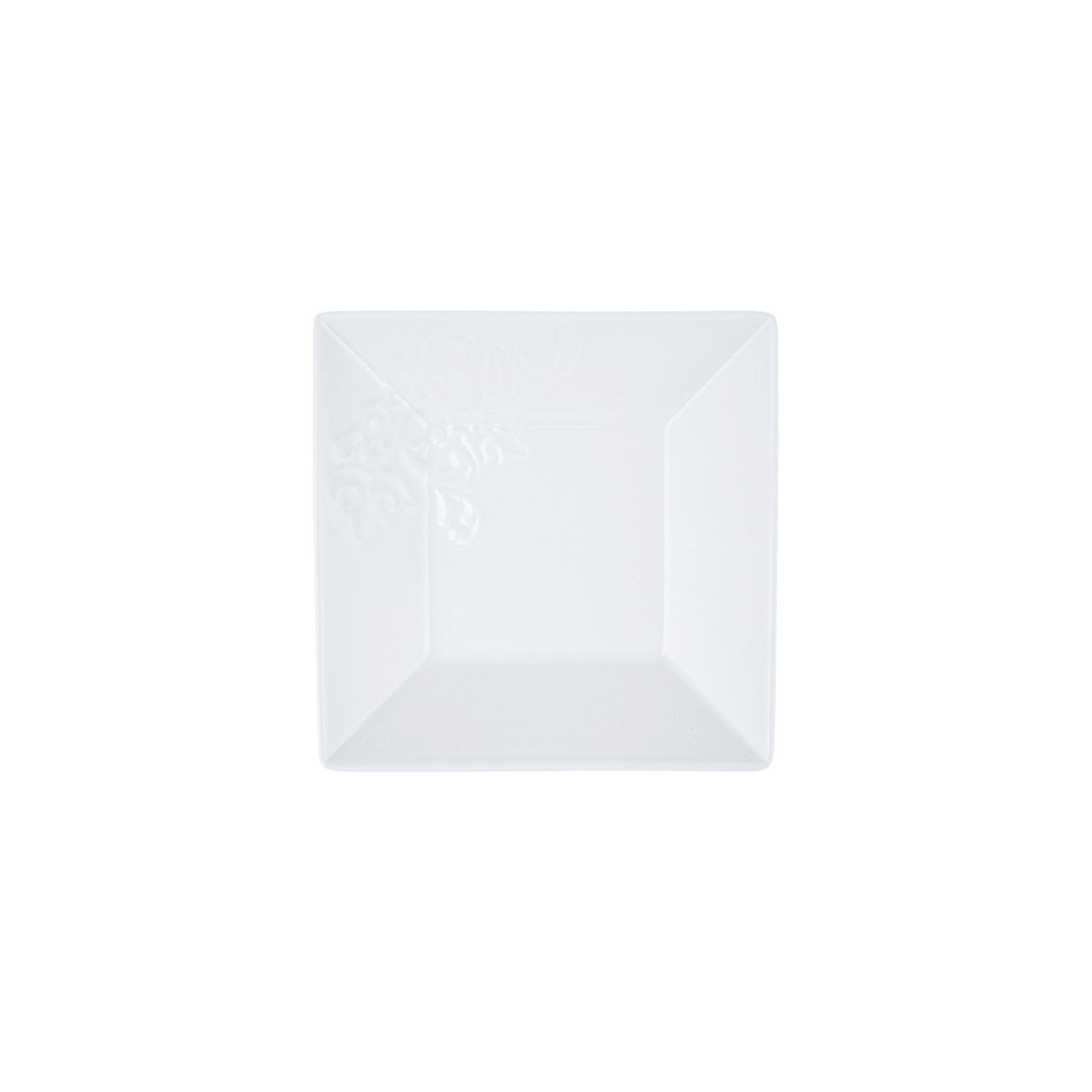 Forever Bone Trend Emboss 32 Piece 6 Person Breakfast Set