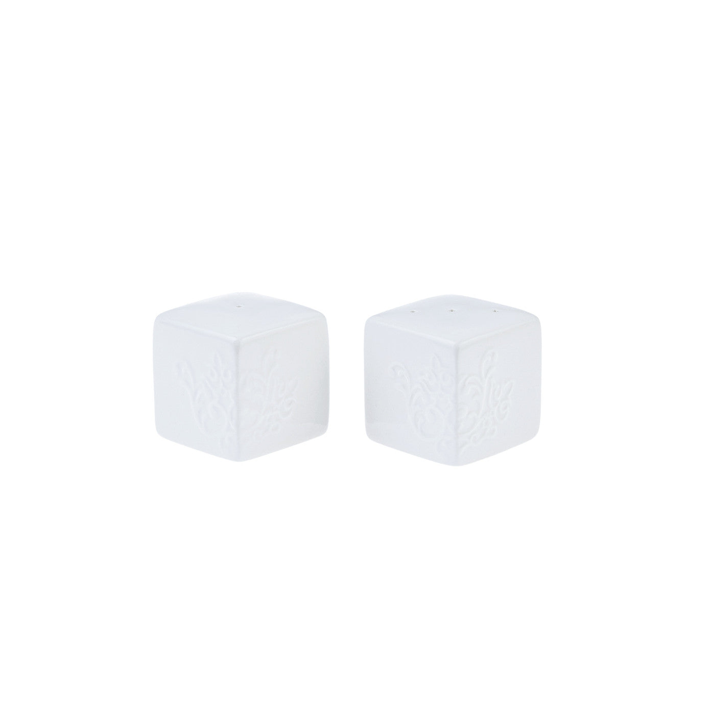 Forever Bone Trend Emboss 32 Piece 6 Person Breakfast Set