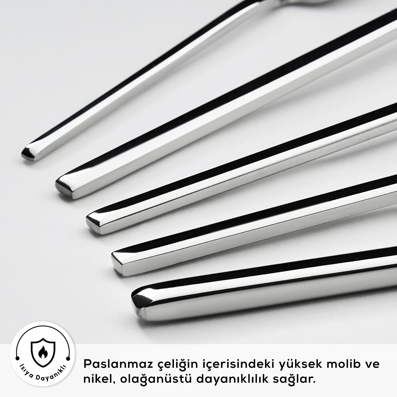 Karaca 316 Premium Look Platinum 84-Piece Cutlery Set for 12 People