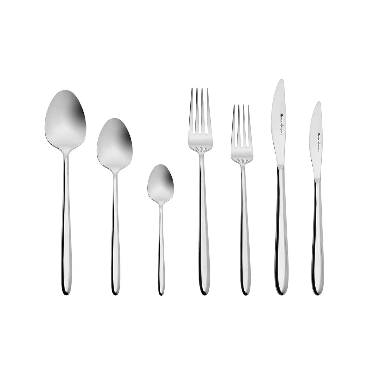 Karaca Flow Elegance 84-Piece 12-Person Cutlery Set