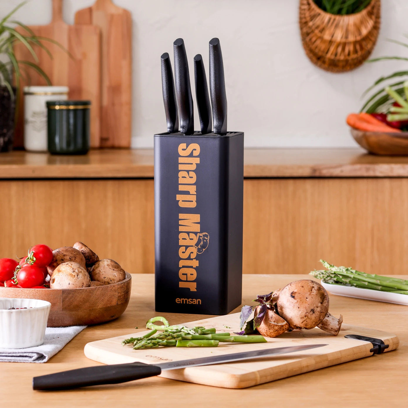 Emsan Sharp Master 6 Piece Knife Set