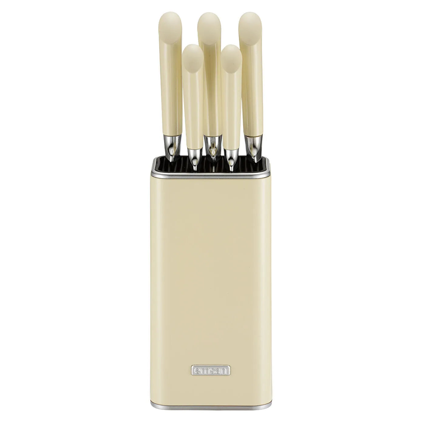 Venice 6 Piece Knife Set Ecru