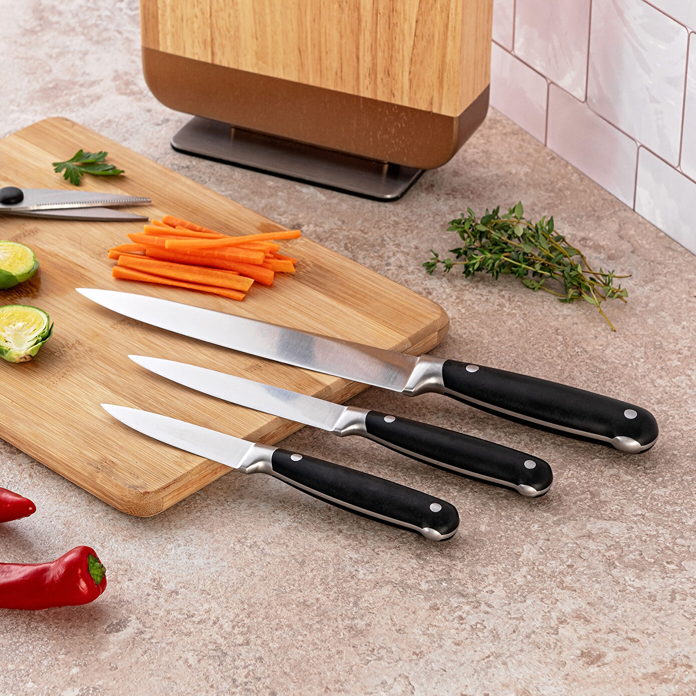 Emsan Sansa 7 Piece Knife Set
