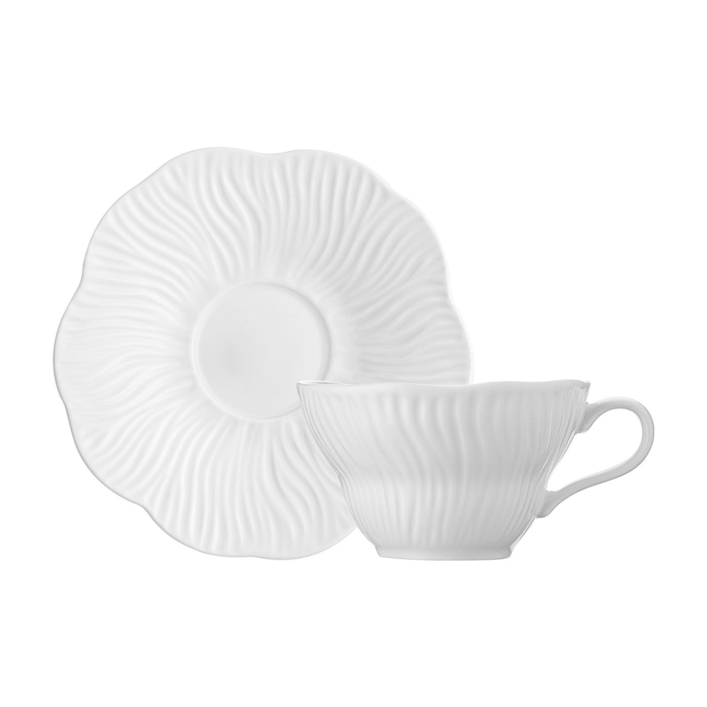 Flowery Porcelain 30 Piece Breakfast Set