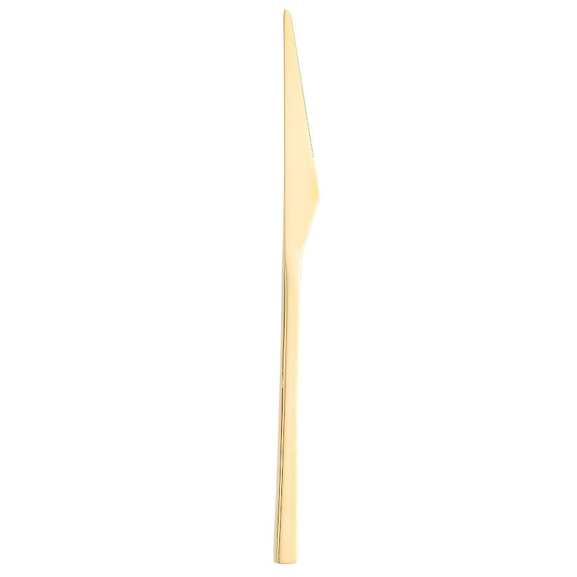Emsan Alba 18-Piece Glossy Gold Cutlery Set with Box