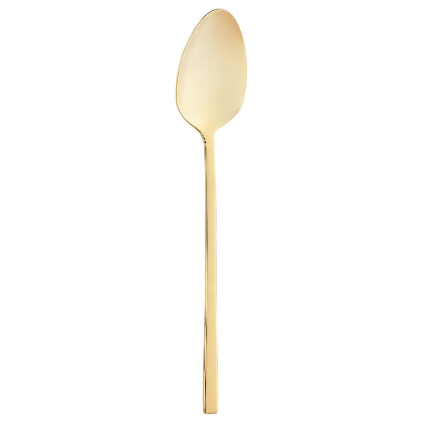 Emsan Alba 18-Piece Shiny Gold Dessert Boxed Cutlery Set