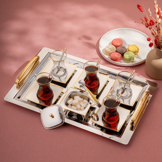 Lukas 40 Piece Tea Set
