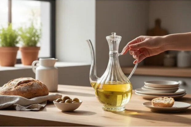 Borosilicate Glass Glory Oil or Vinegar Dispenser