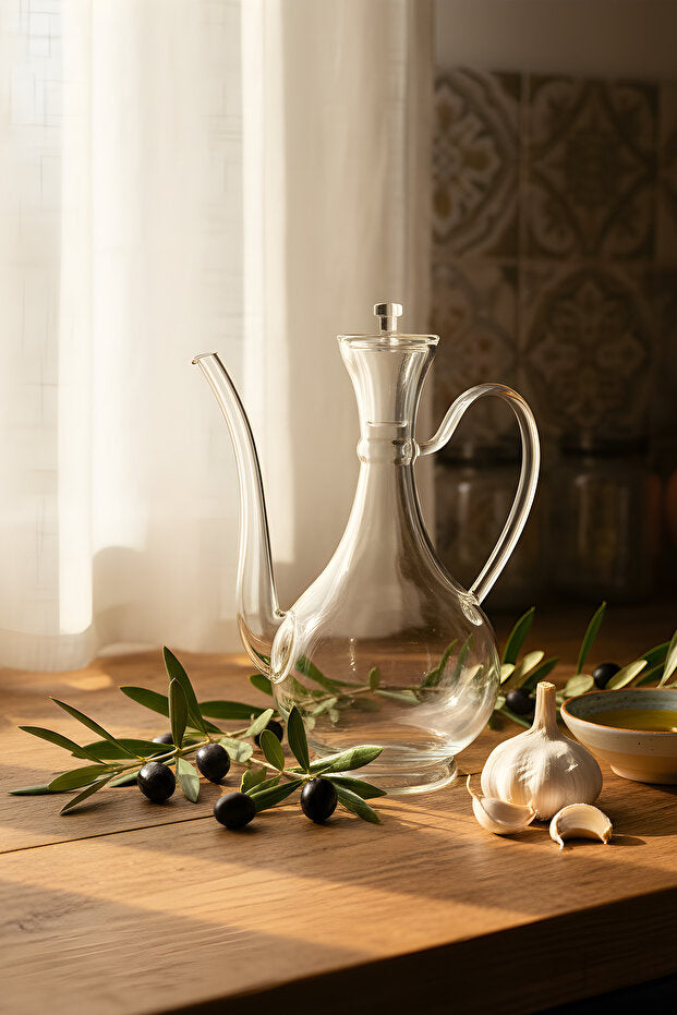 Borosilicate Glass Oil or Vinegar Dispenser