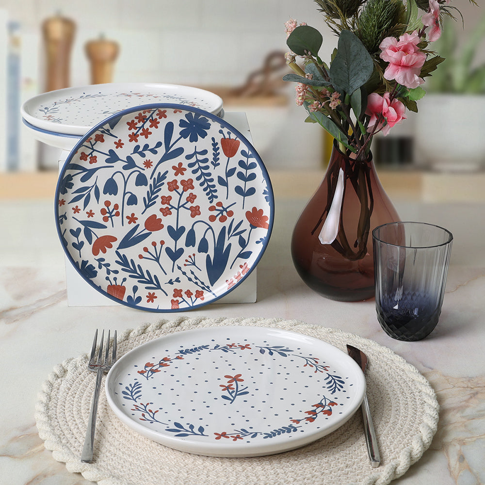 Dot & Bloom Nordic Cake Plate 22 Cm 4 Pieces