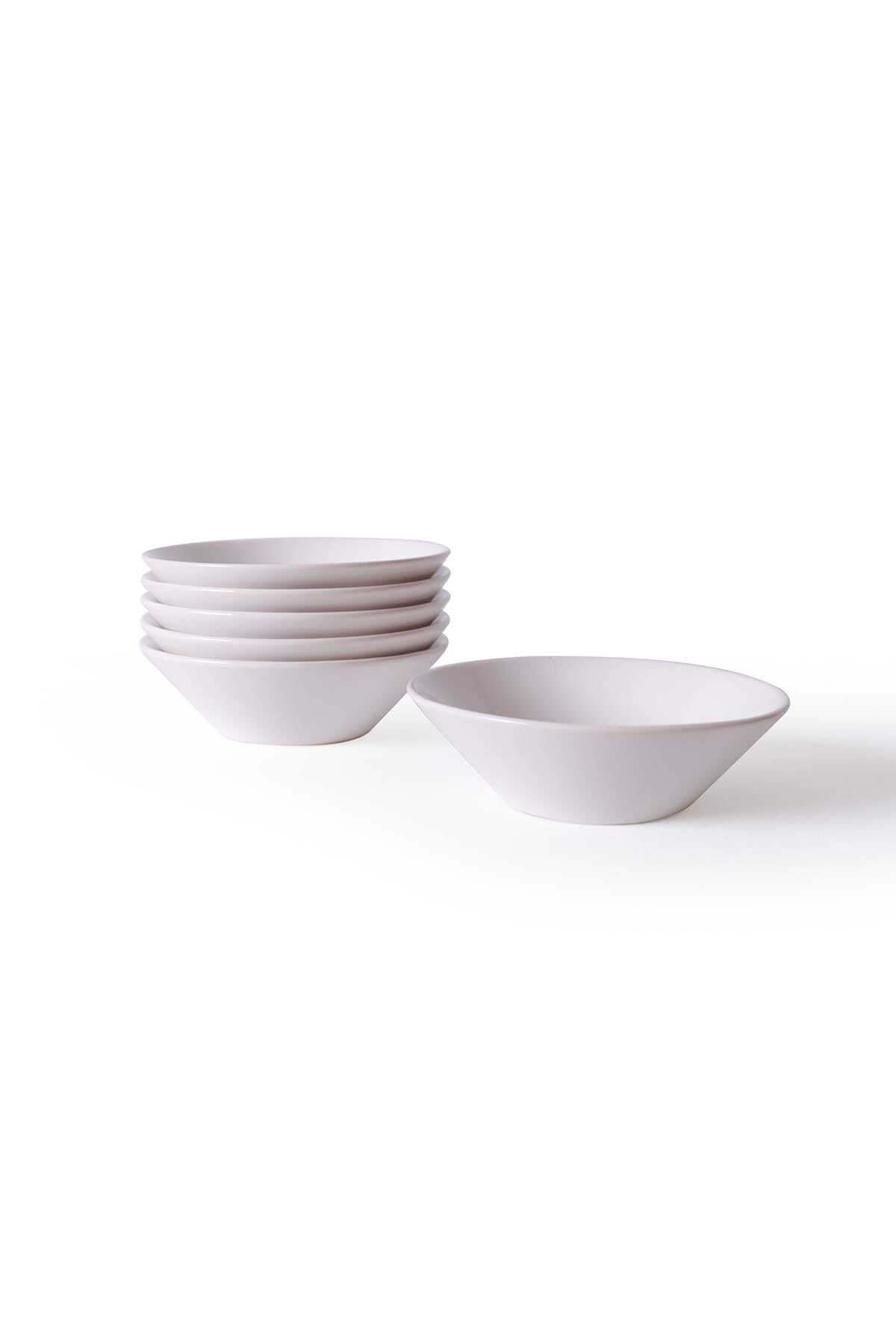 White Frig Bowl 14 cm 6 Pieces