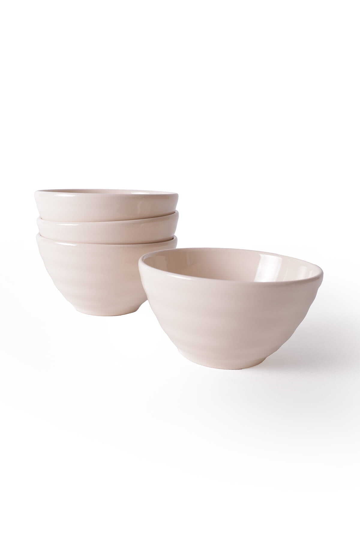 Cream Escargot Bowl 14 cm 4 Pieces