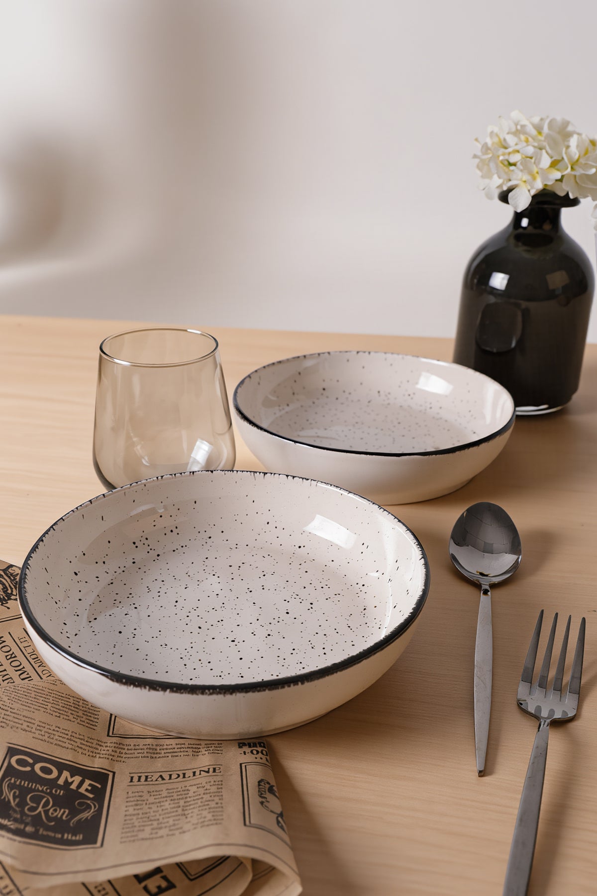 Cream Ephesus Salad Plate 20 cm 2 Pieces