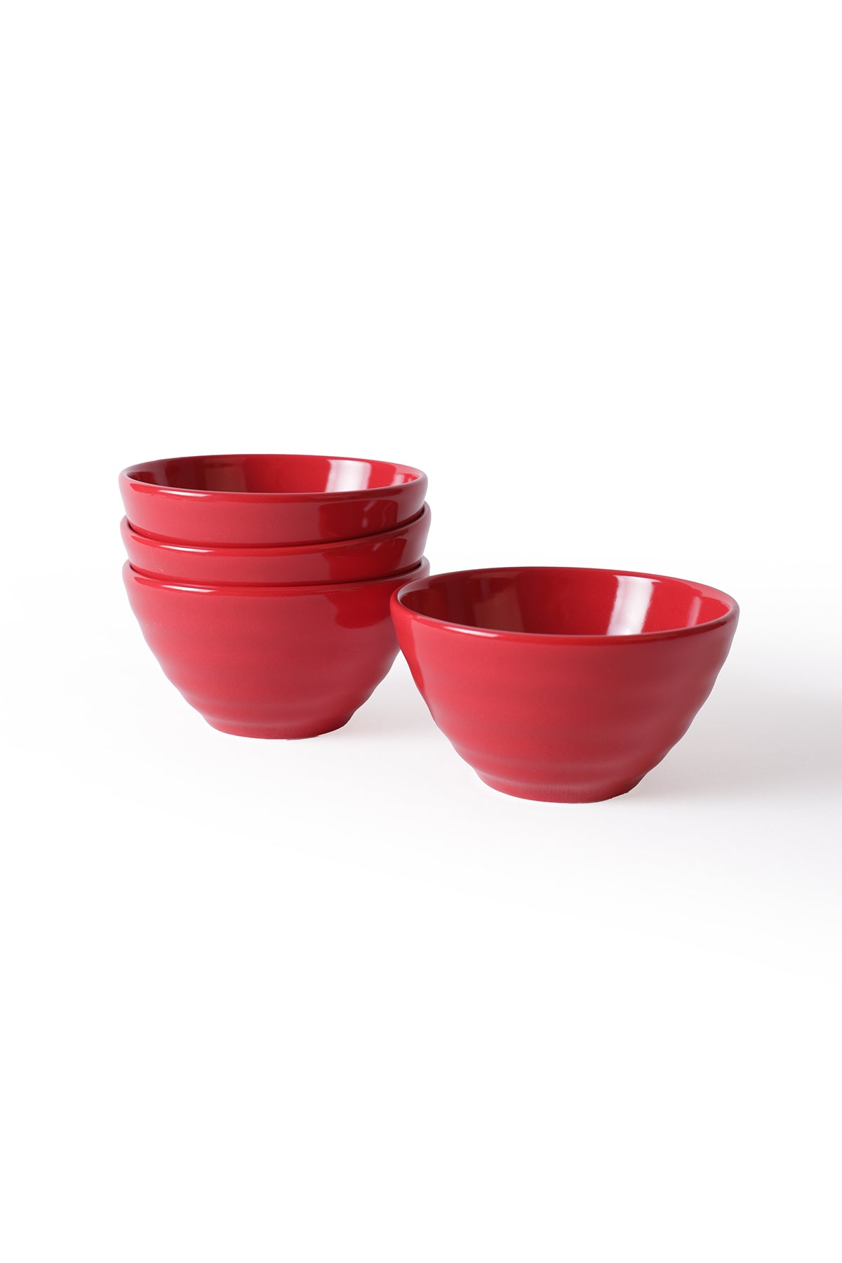 Red Escargot Bowl 14 cm 4 Pieces