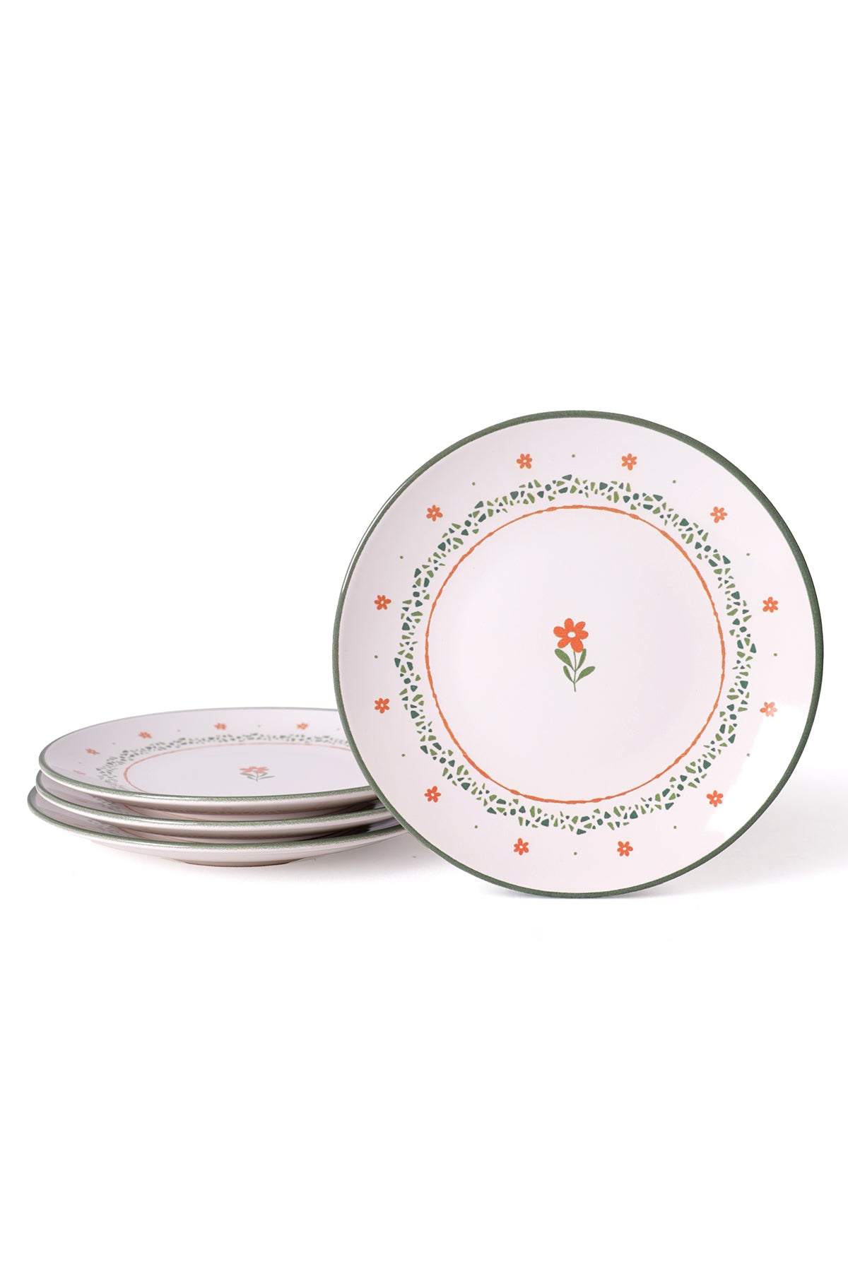 Bloom Dessert Plate 20 cm 4 Pieces
