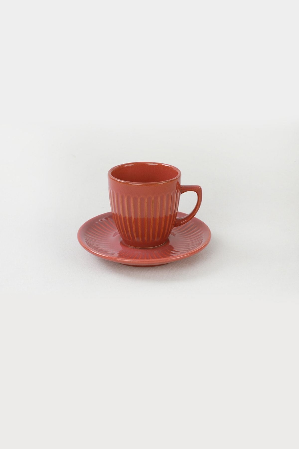 Mercan Line Coffee Set 12 Pieces for 6 People