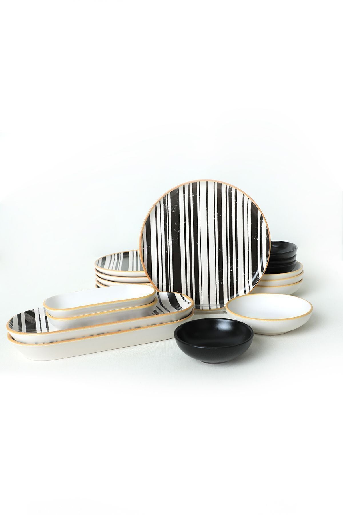 Cleo Breakfast Set, 18 Pieces, for 6 People