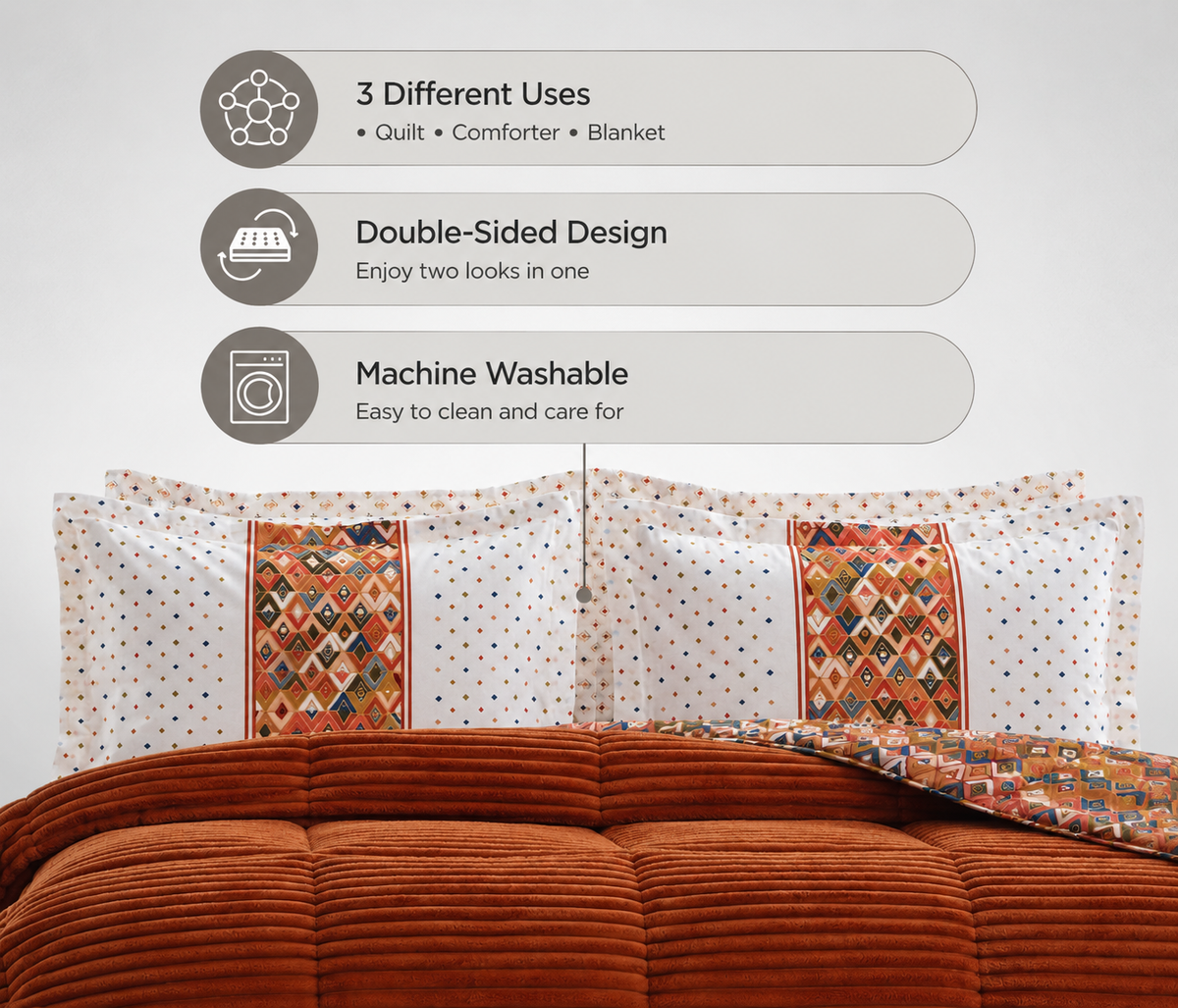 Diamond Triola Sleeping Set - Orange