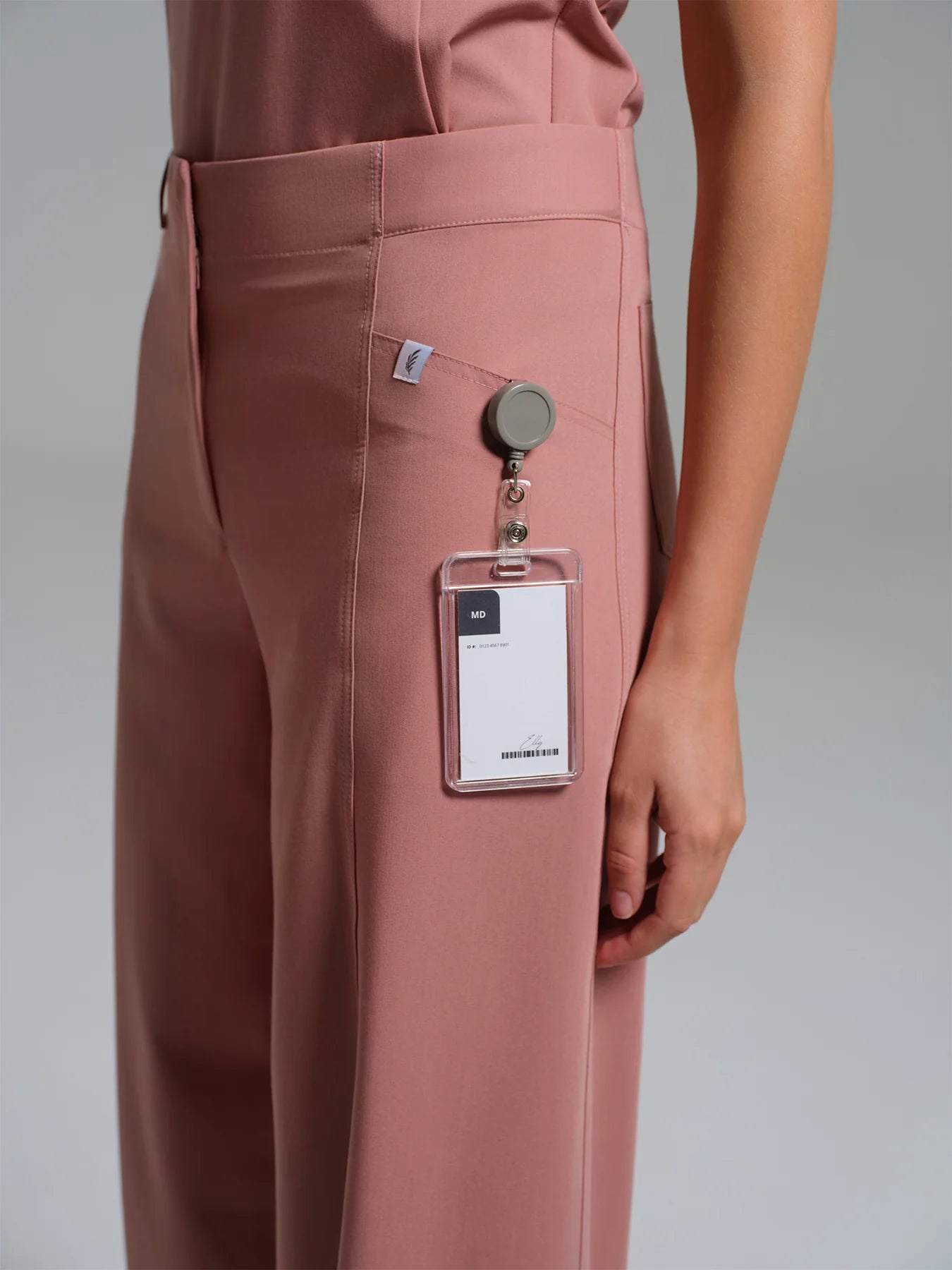 Cosa Atria® Women's Wide Leg Trousers - Powder