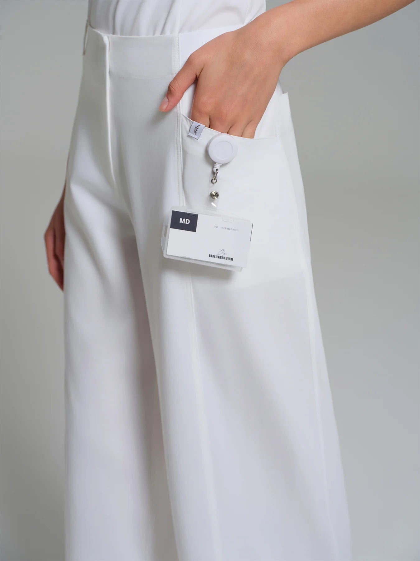 Cosa Atria® Women's Wide Leg Trousers - White