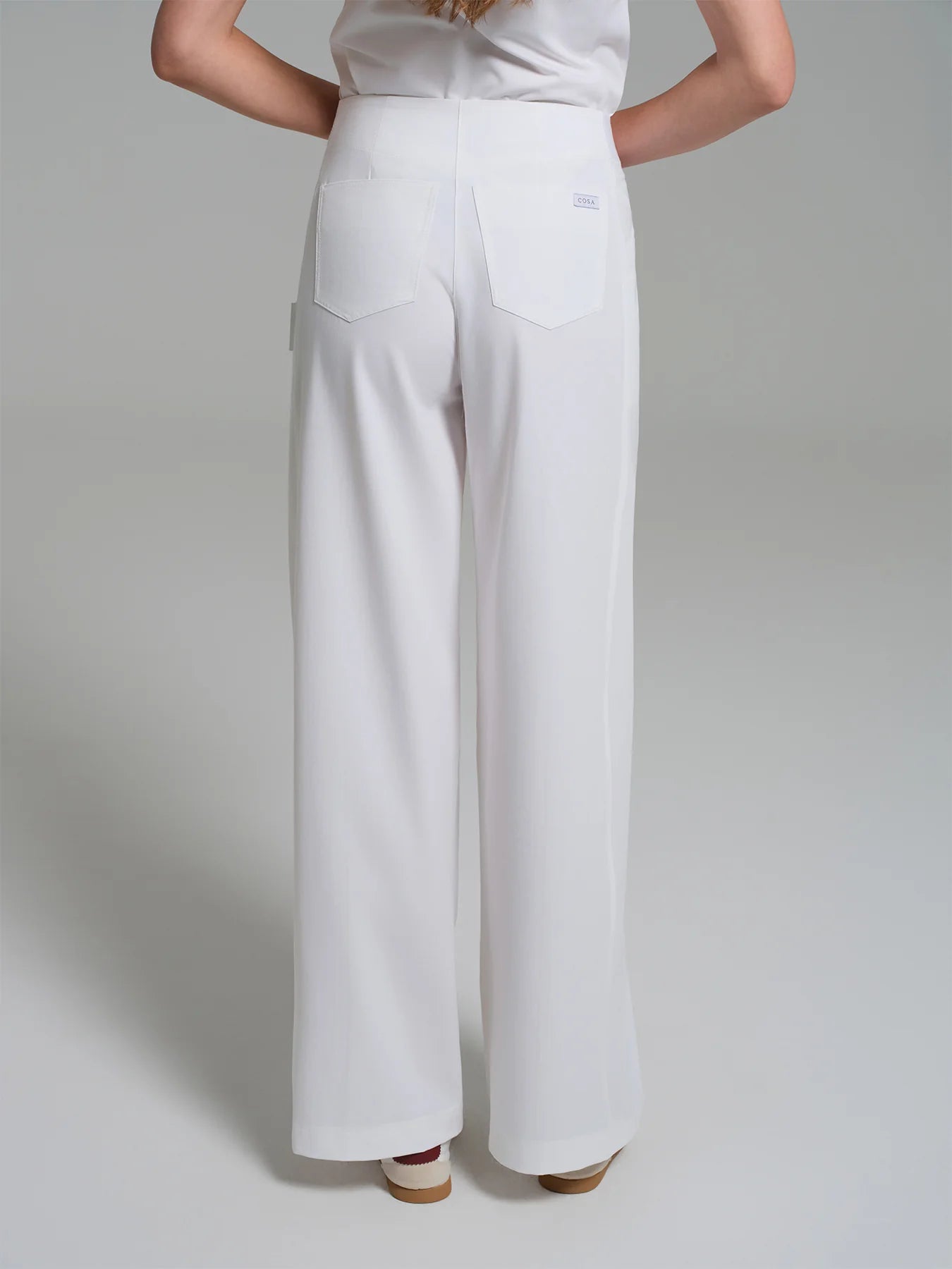 Cosa Atria® Women's Wide Leg Trousers - White