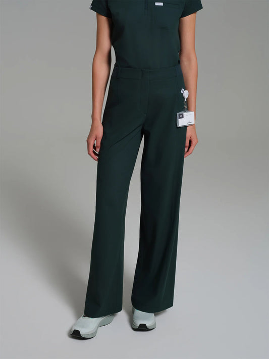 Cosa Atria® Women's Wide Leg Trousers - Petrol Green