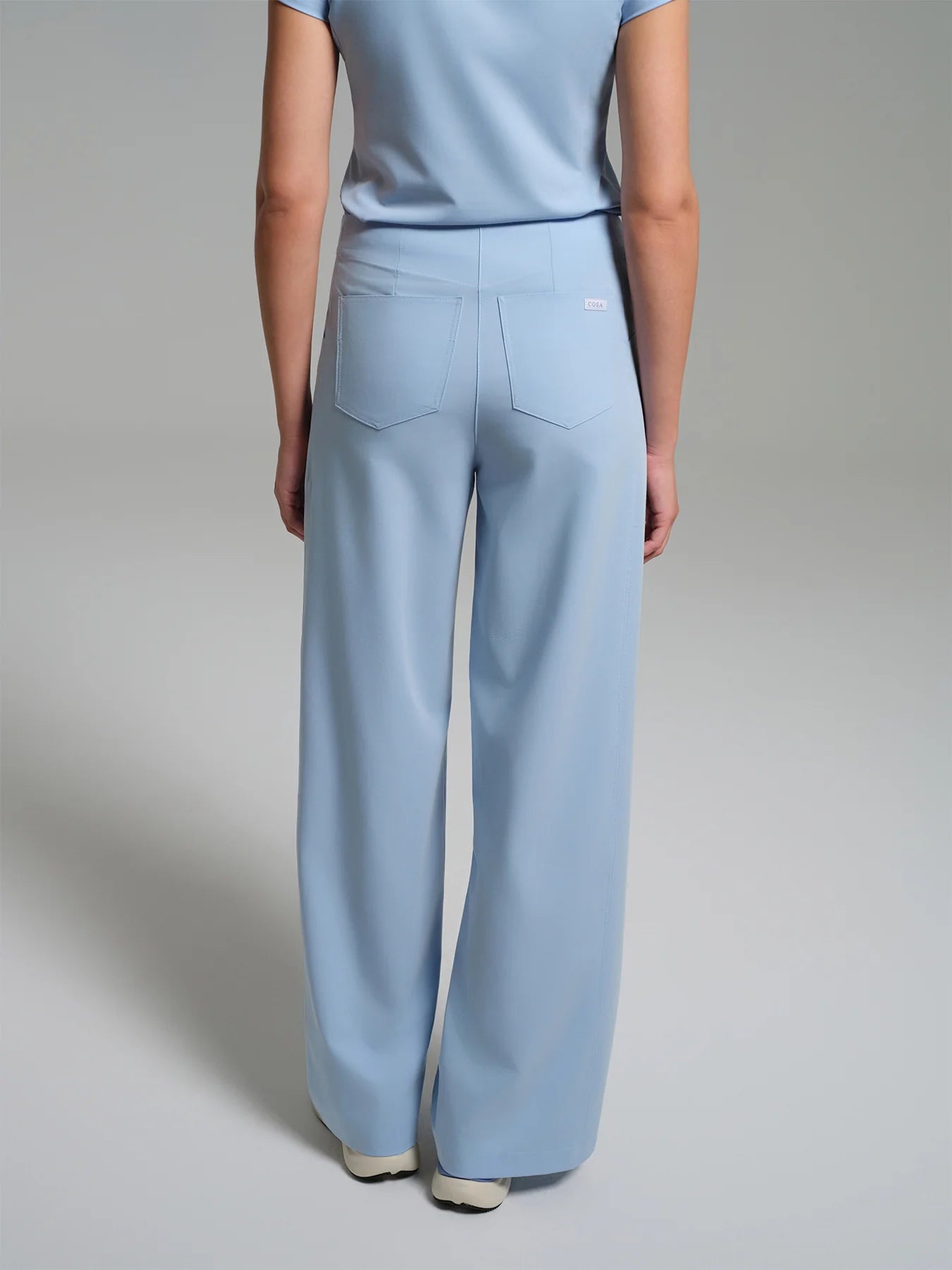 Cosa Atria® Women's Wide Leg Trousers - Ice Blue