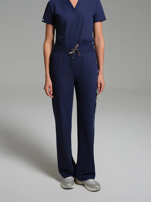 Cosa Lena® Women's Wide Leg Pants - Light Navy