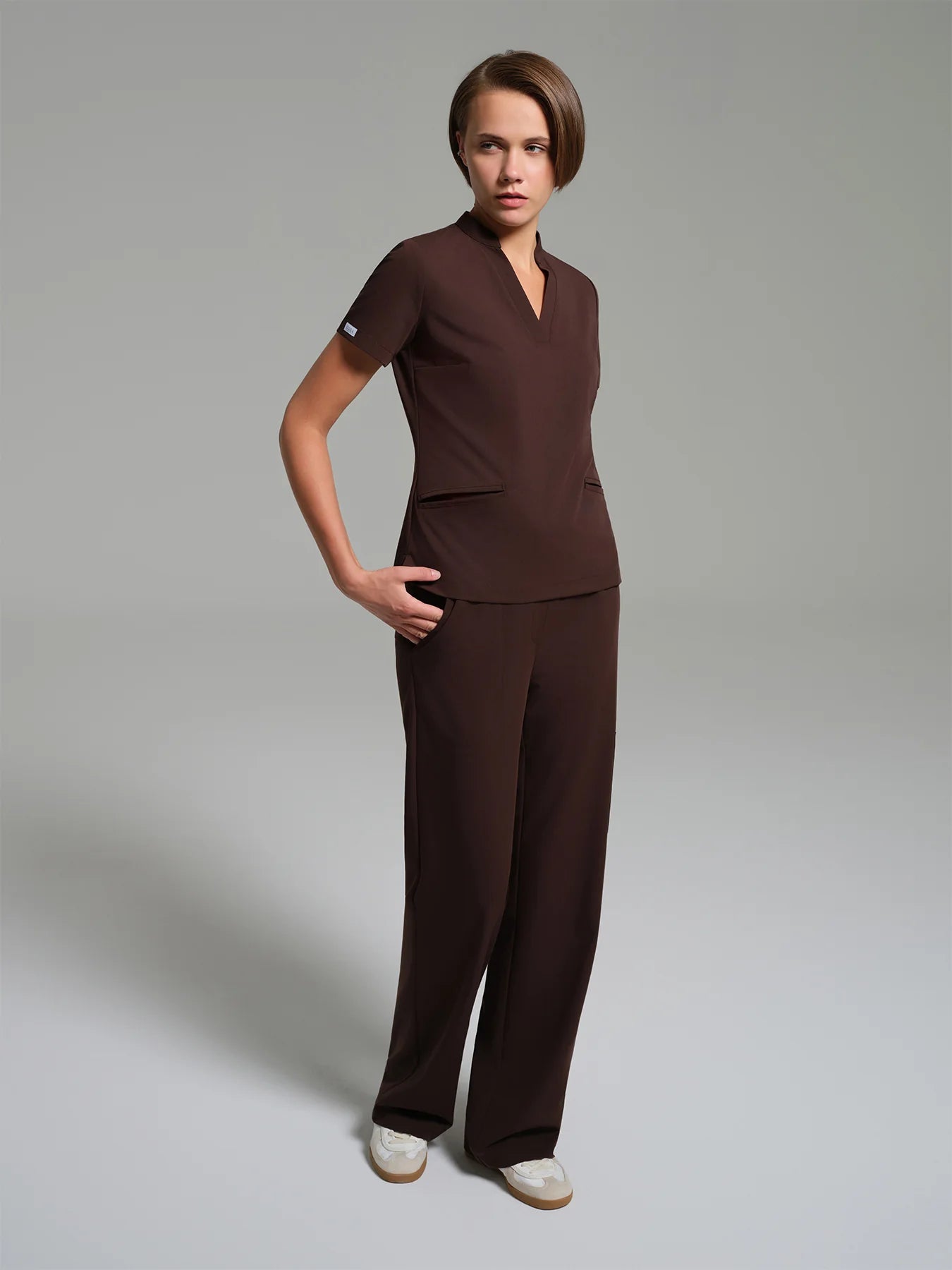Cosa Lena® Women's Wide Leg Pants - Brown