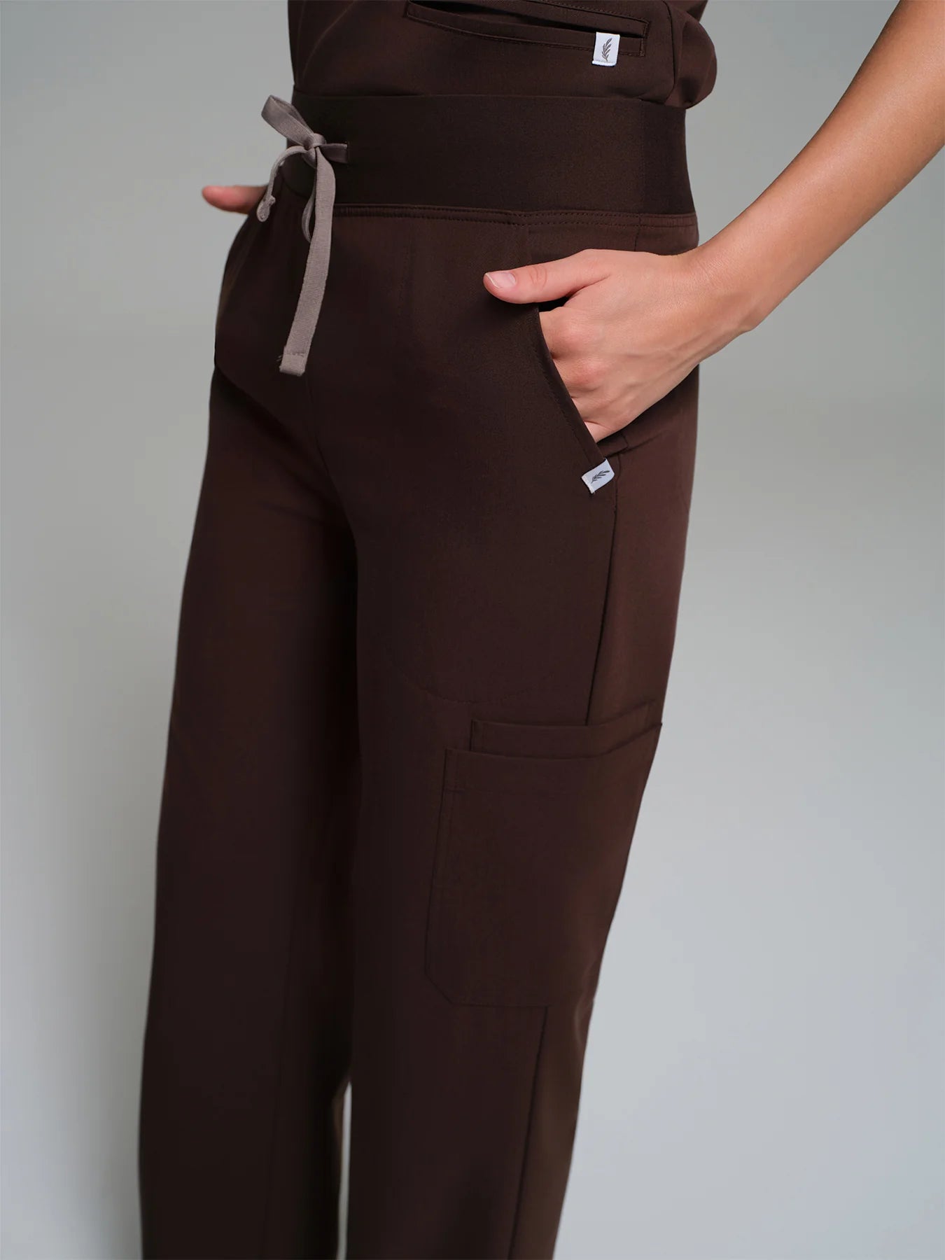 Cosa Lena® Women's Wide Leg Pants - Brown