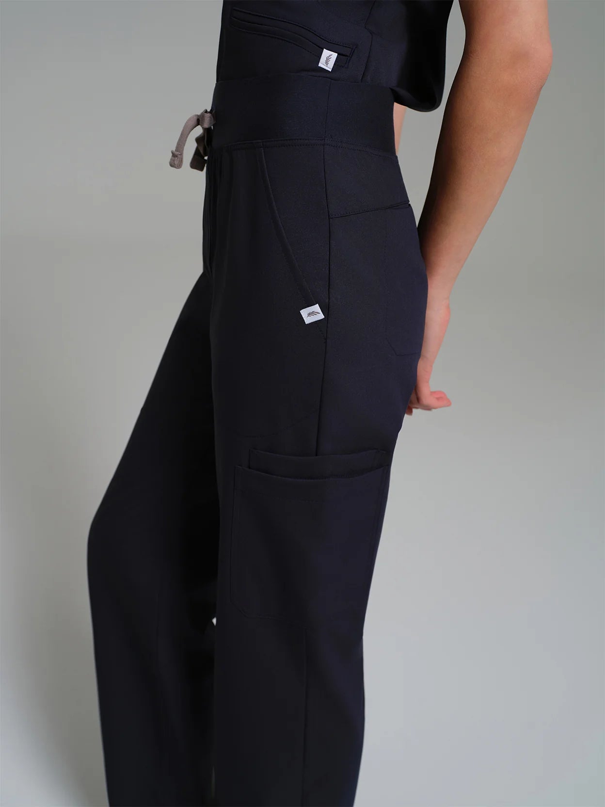 Cosa Lena® Women's Wide Leg Pants - Navy Blue