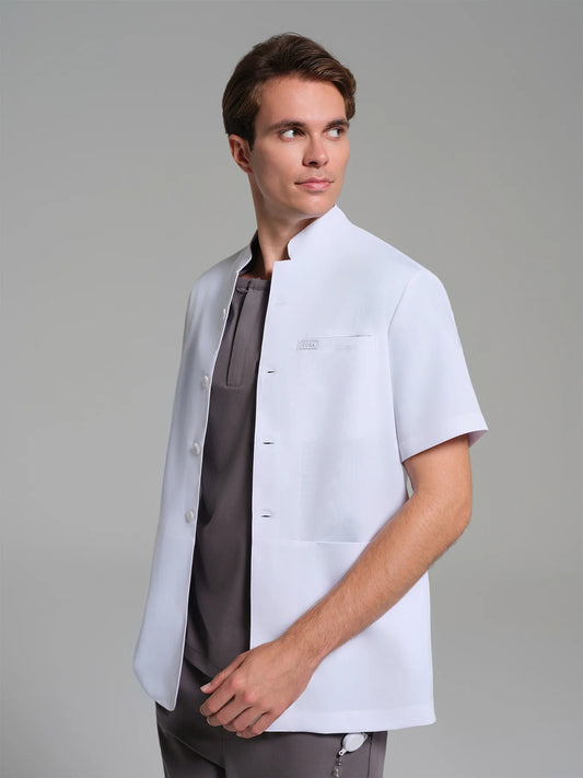 Cosa Tailored Fit® Men’s Short Sleeve Medical Coat