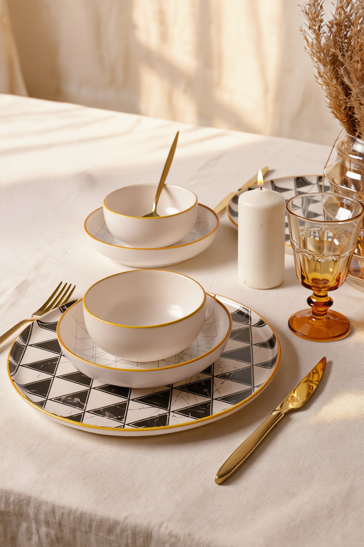 Trigon Nordic 6-Piece Dinner Set for 2 People