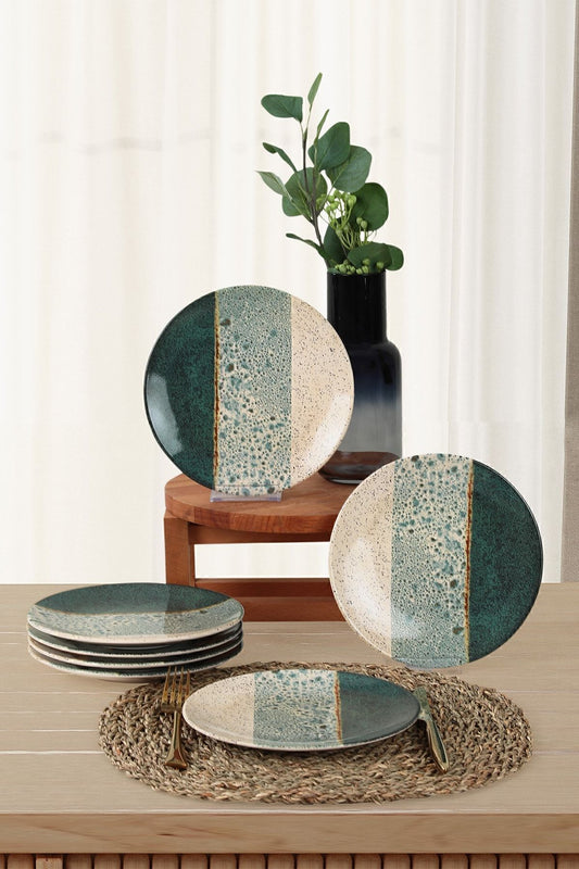 Colored Cake Plate 20 Cm 6 Pieces