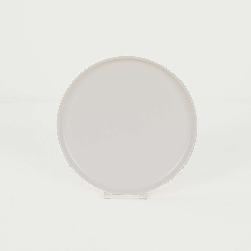 Nordic Matte White Dining Set 18 Pieces 6 Person