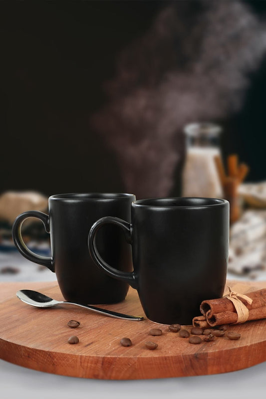 Matte Black Cloud Mug, 9 cm, 6 Pieces