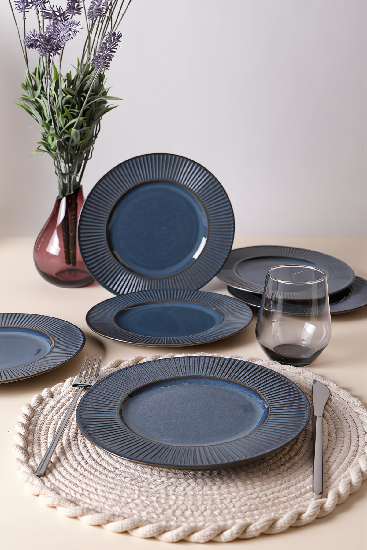 Lapis Myra Pasta Plate 22 cm 6 Pieces