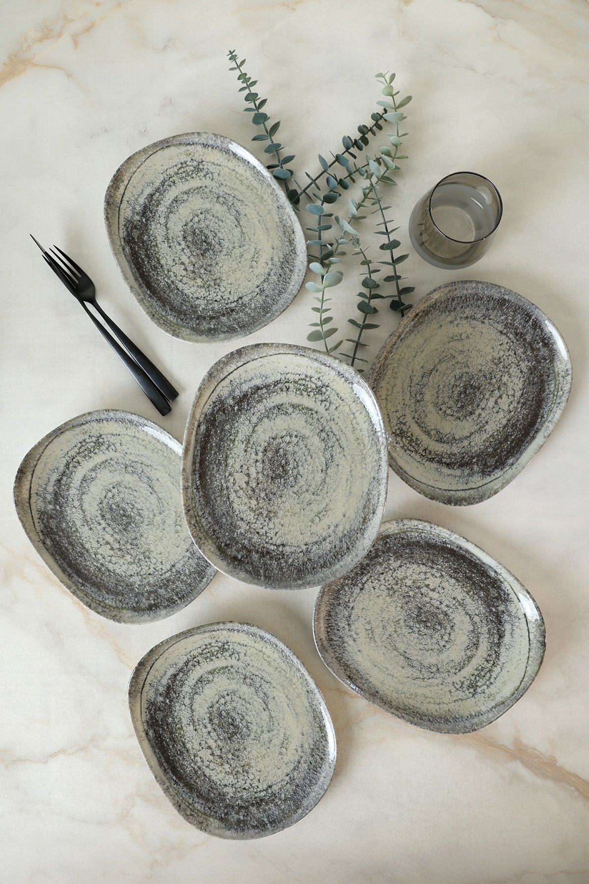 Professional Celestia Isabella Pasta Plate 23 cm 6 Pieces