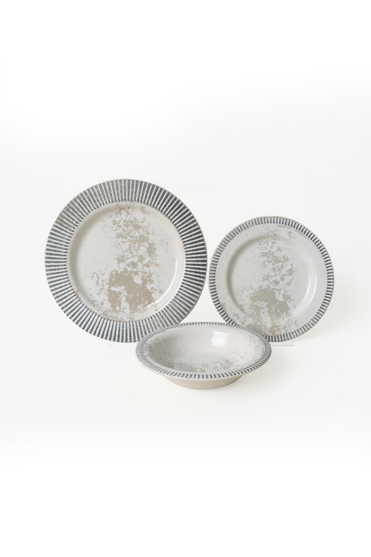 Deep Moon Dinner Set, 6 Pieces, 2 Person