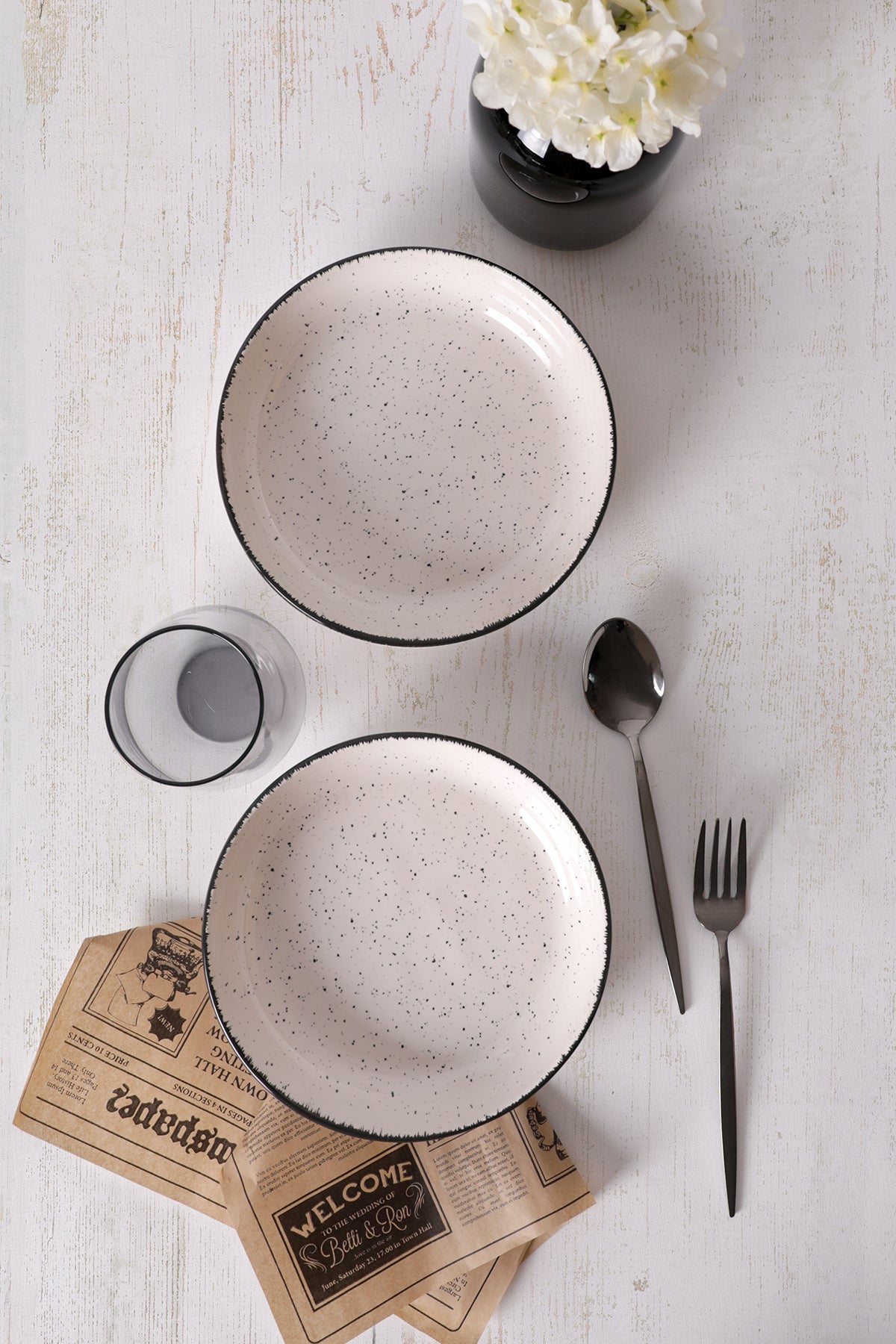Cream Ephesus Salad Plate 20 cm 2 Pieces